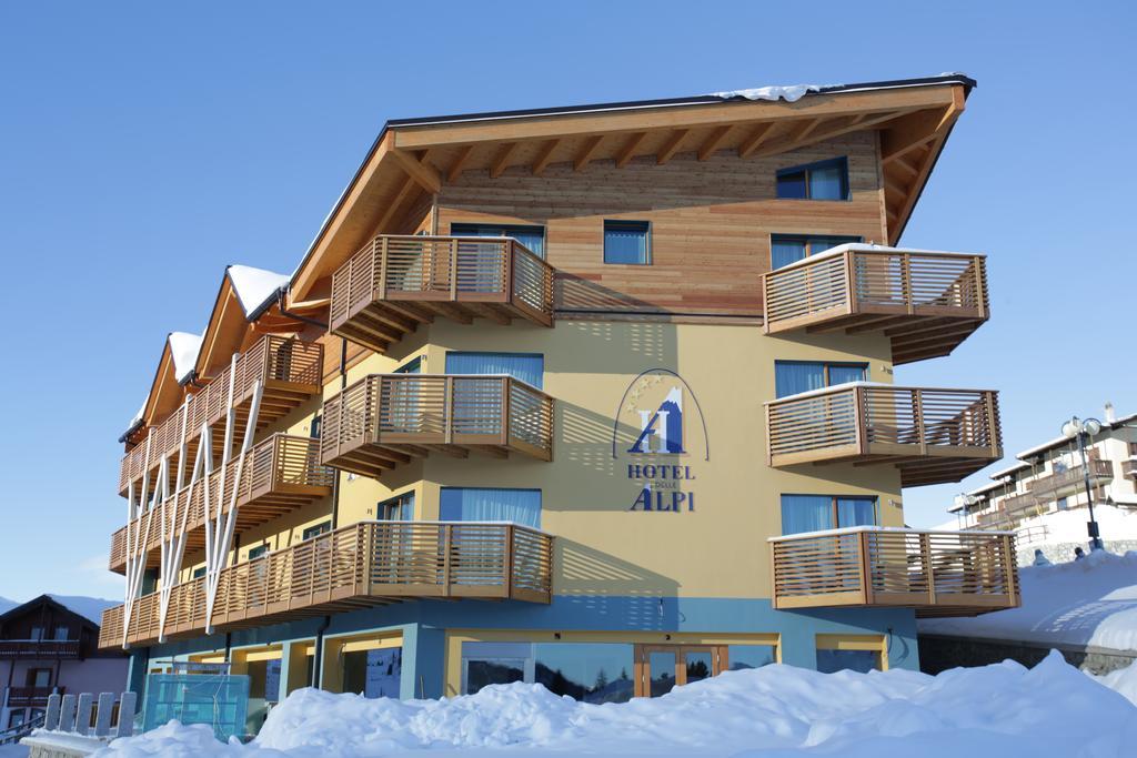 Hotel Delle Alpi パッソ・デル・トナーレ エクステリア 写真
